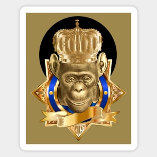 Simio Emperor or Golden Monkey King Magnet